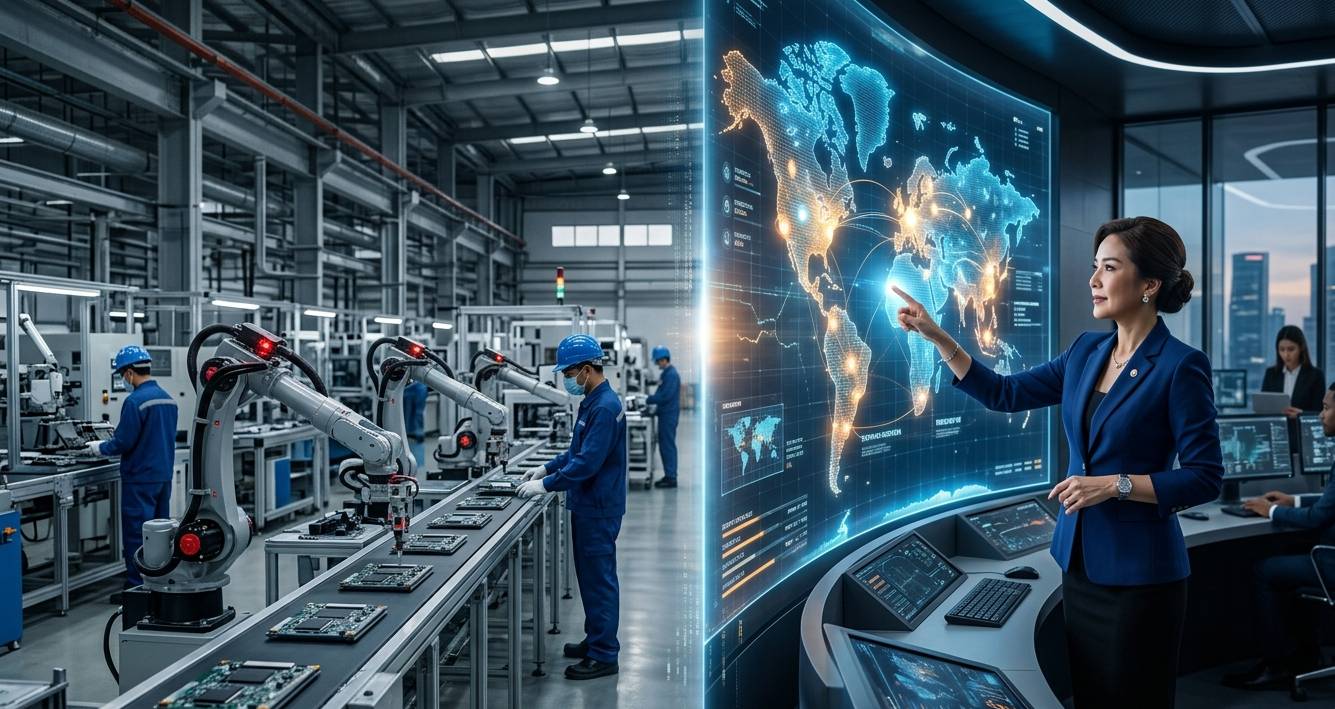 The Shift from Production Base to Regional Command Center